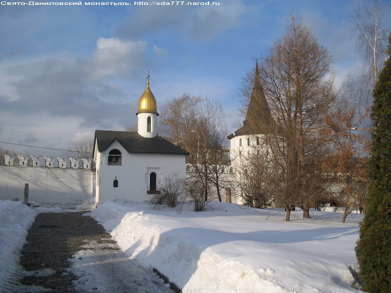 Поминальная часовня Свято-Даниловского монастыря
